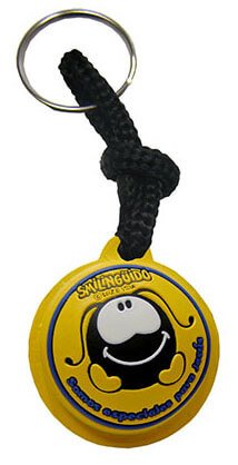 Chaveiro Flutuante Redondo Smiliguido